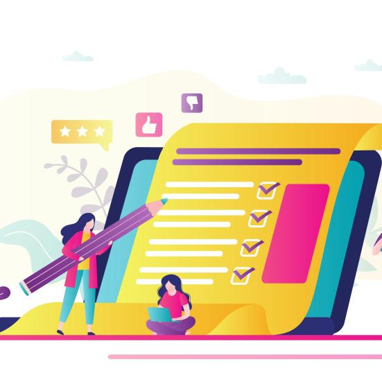 Illustration spørgeskema online