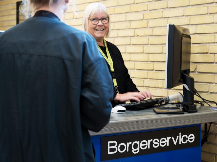 Borgerservice Light i Borup. Foto: Trine Sand Skjøldberg.